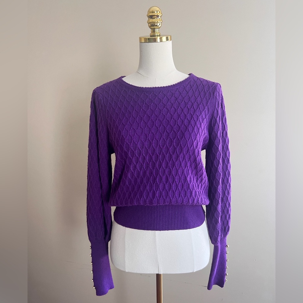 Lilly Pulitzer Jacquetta Sweater in Majestic Purple
